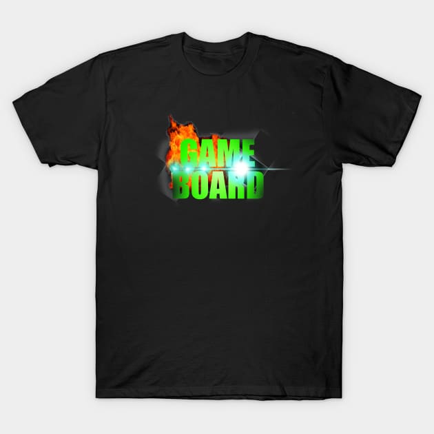 Game Board T-Shirt by funbuttonpress